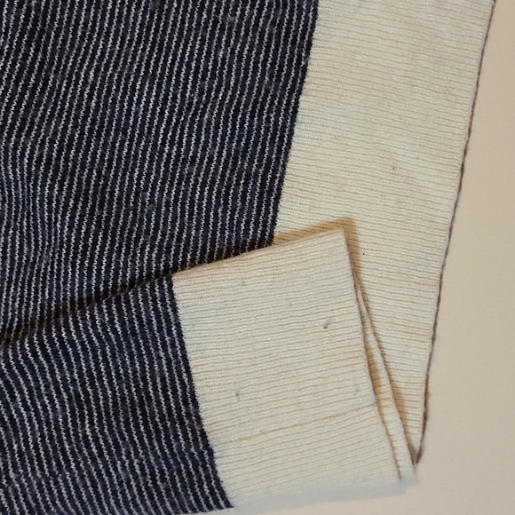 J.Crew Wool Blend Striped Jeweled Peter Pan Collar Sweater Small - Picture 6 of 14